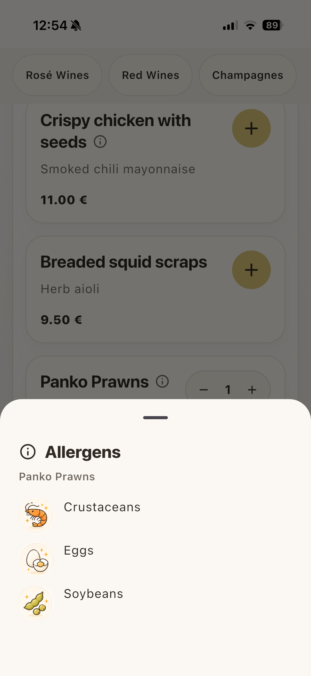 Order tracking in CheeChee